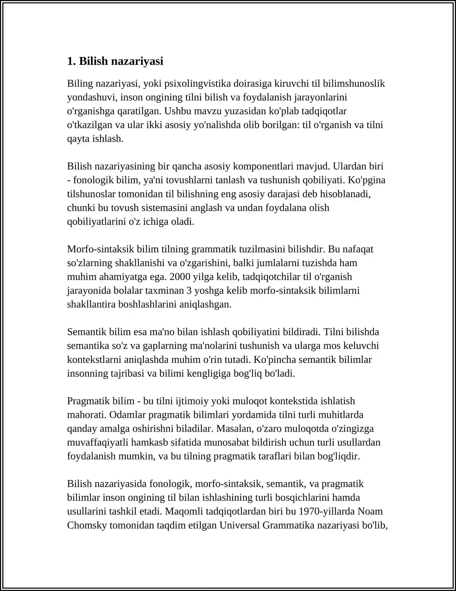 BILISH FALSAFASI 3