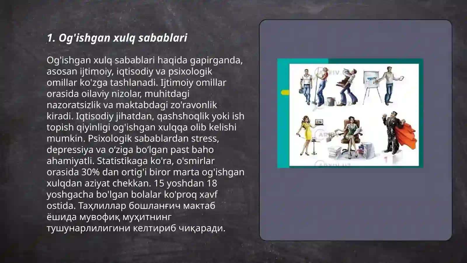 Og'ishgan xulq profilaktikasining psixologik uslublari 3