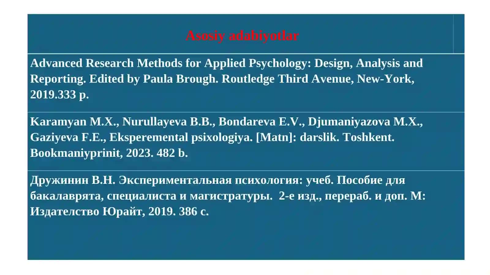 EKSPERIMENTAL PSIXOLOGIYA TUSHUNCHA, TARIXI 3