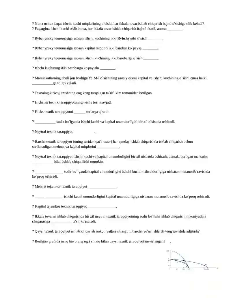 Xalqaro iqtisodiy aloqalar savollar 3