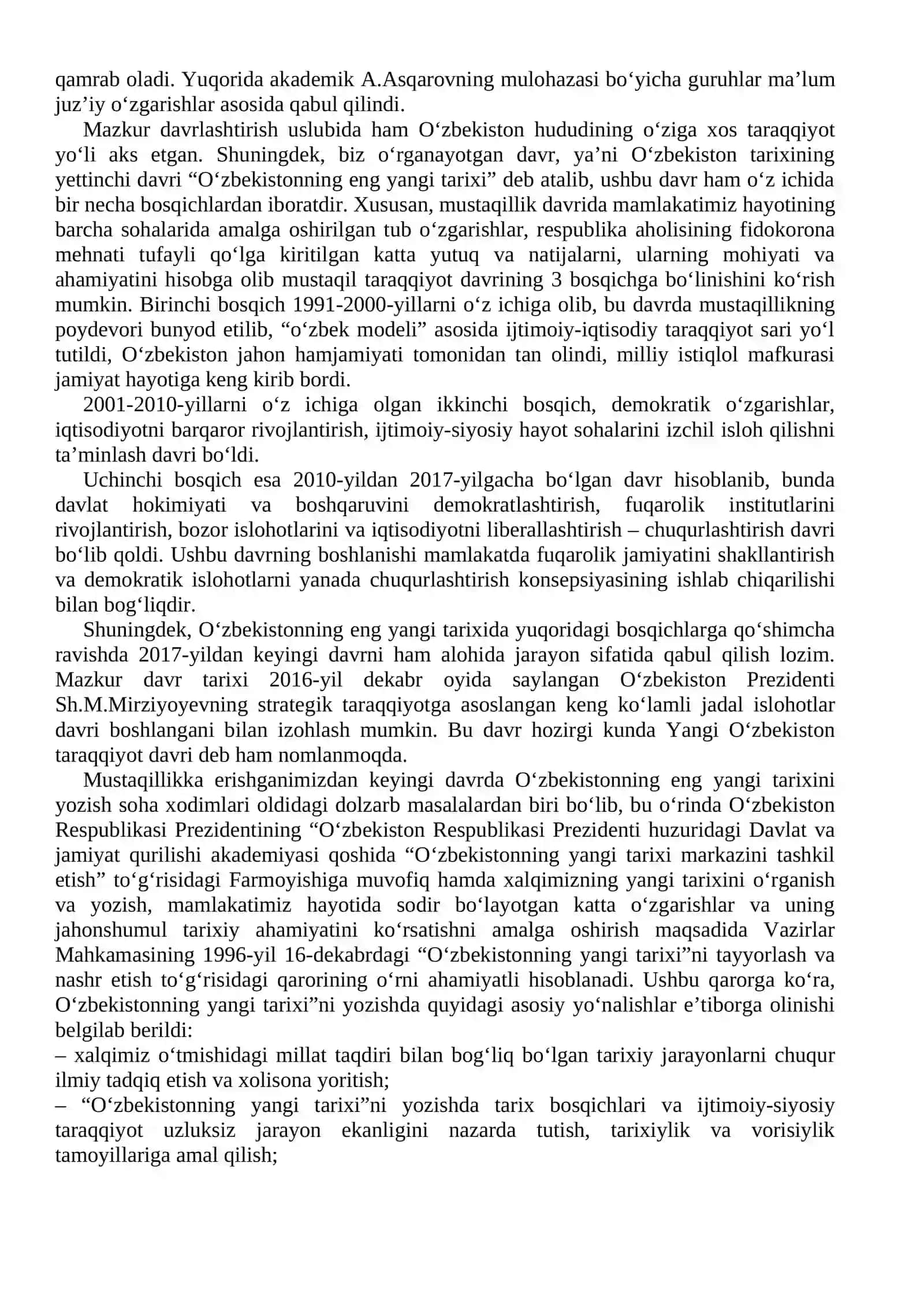 OʻZBEKISTONDA MUSTAQILLIK GʻOYALARINING TARIXIY ASOSLARI 3