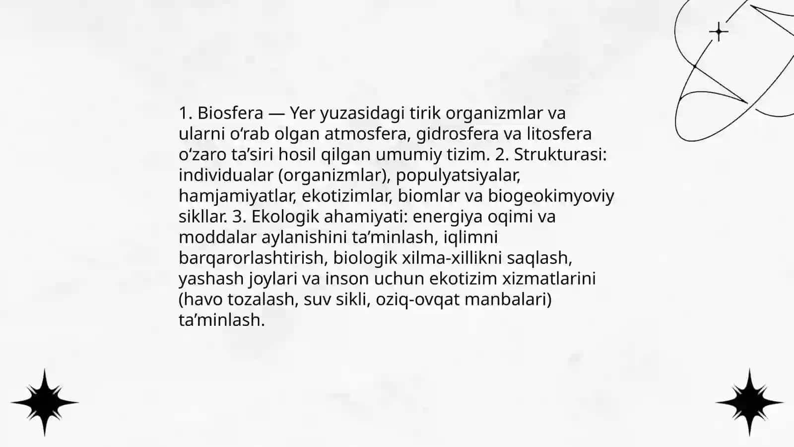 Biosfera va mikroorganizmlar ekologiyasi 3