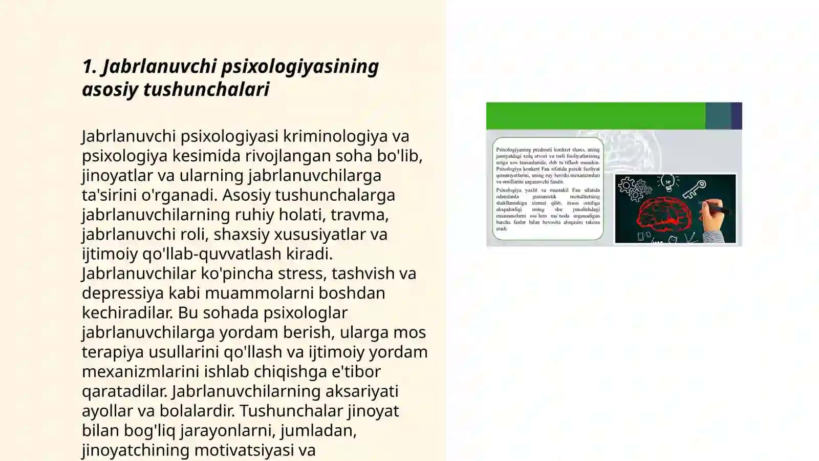 Jabrlanuvchi psixologiyasi 3