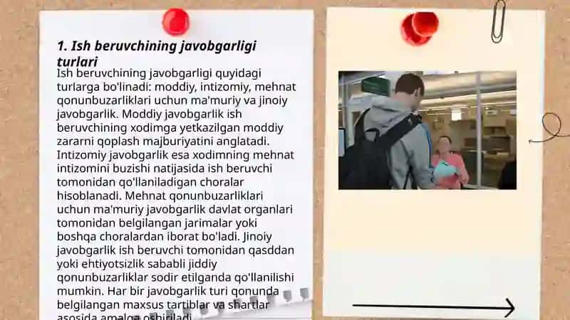 Ish beruvchining majburiy javobgarligi 3