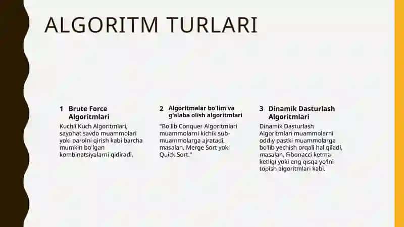 Algaritmlar 3
