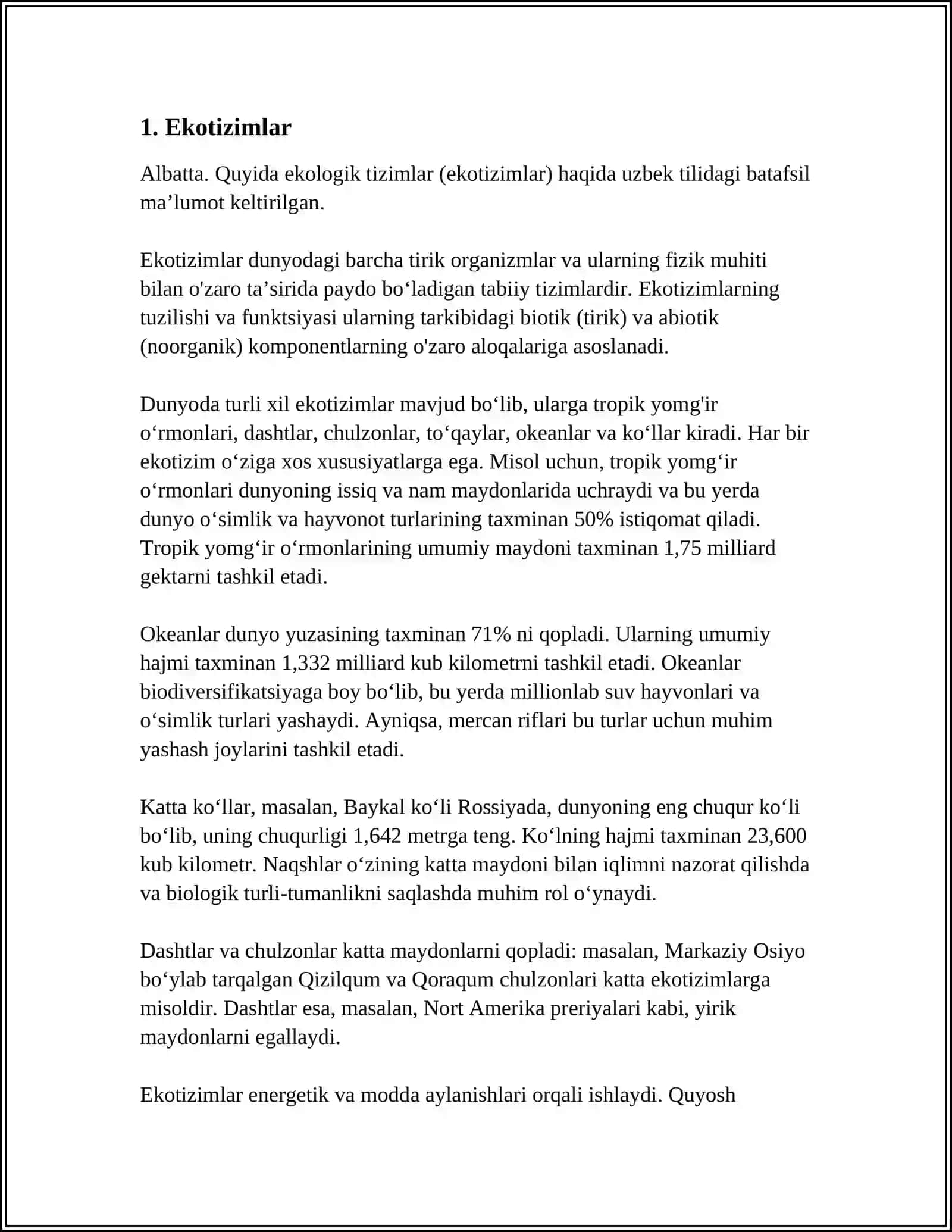 EKOLOGIYA 3