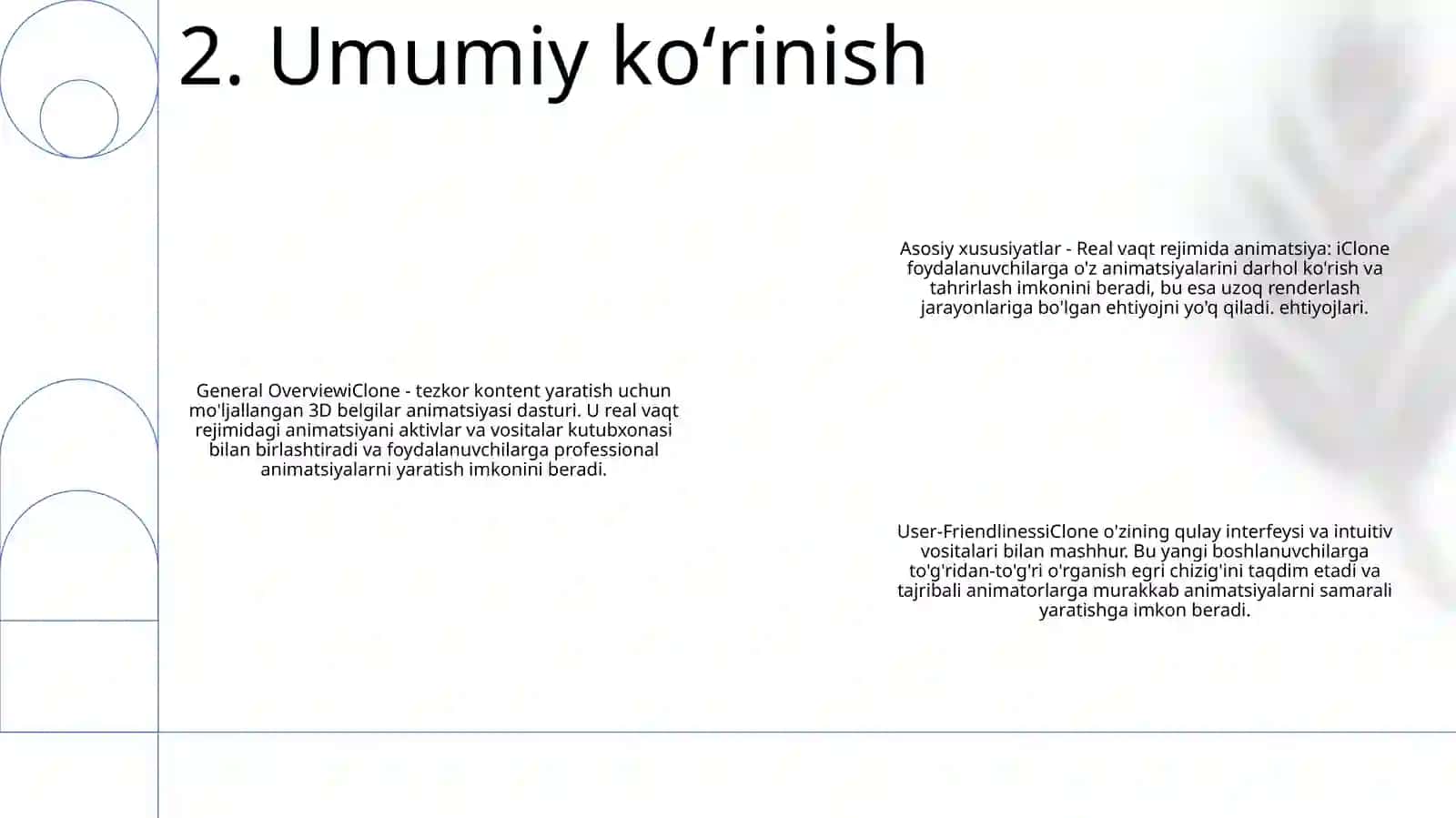 Iclone Animatsiya Dasturi 3