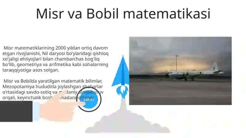 Misr va Bobil matematikasi 3