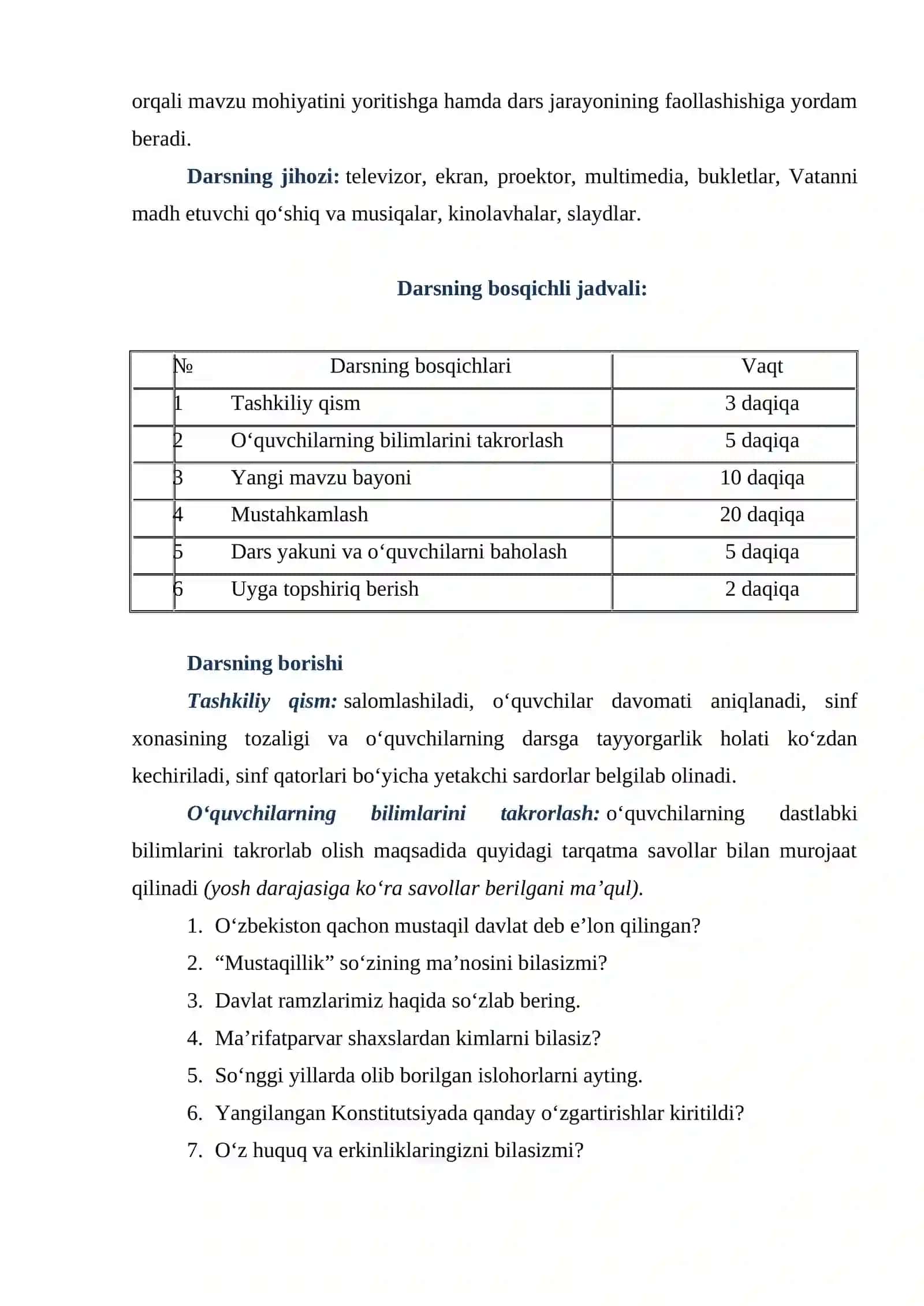 Yangi hayot uchun, yangi Oʻzbekiston uchun! 3
