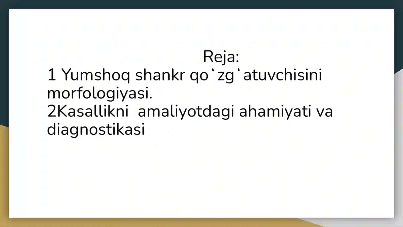 Mavzu :Gemofil bakteriyalar(yumshoq shankr qoʻzgʻatuvchisi)ularni amaliyotdagi ahamiyati , diagnostikasi haqida to'liq ma'lumot 3
