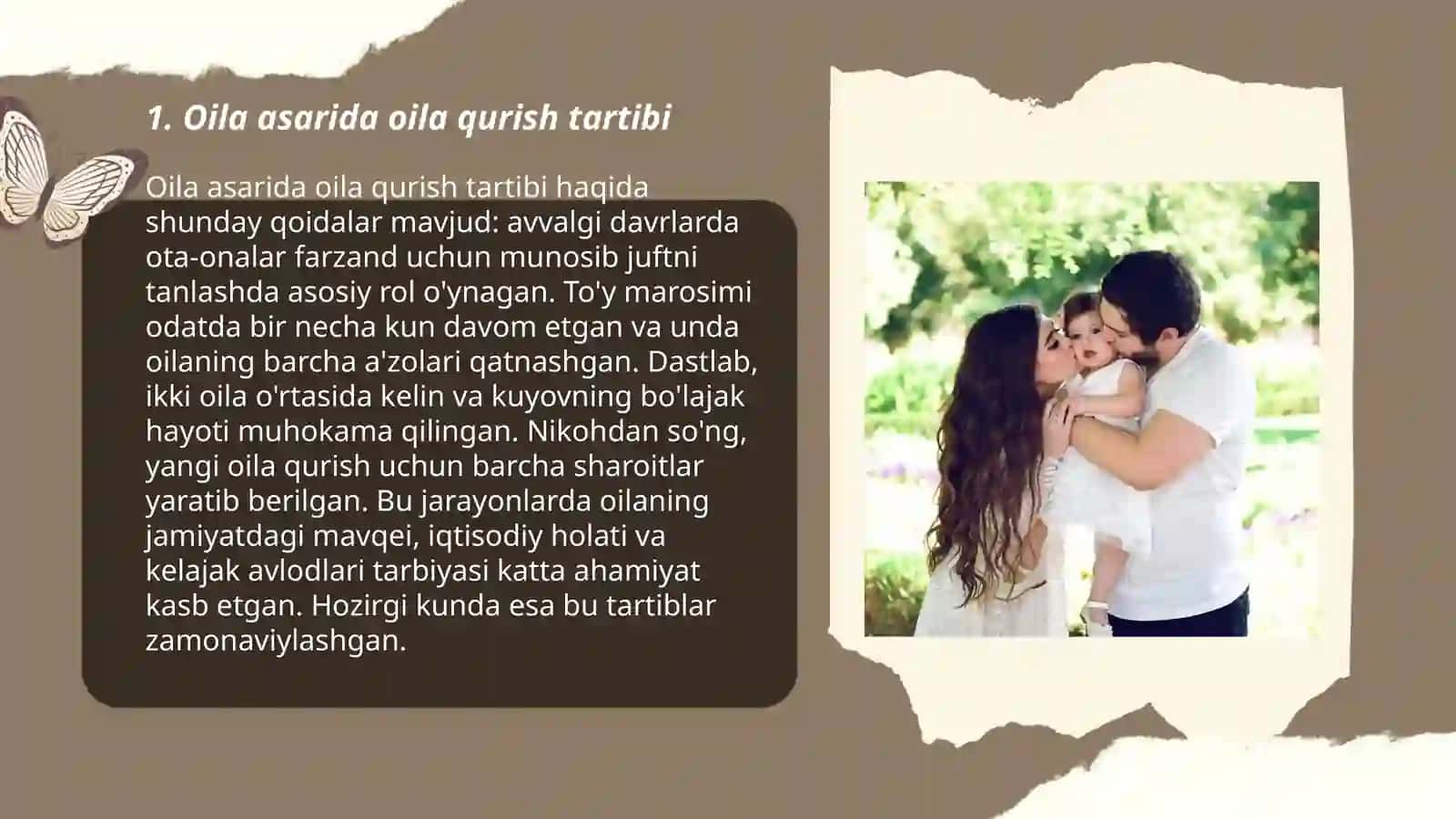 Oila qurish tartiblari va farzand tarbiyasi 3