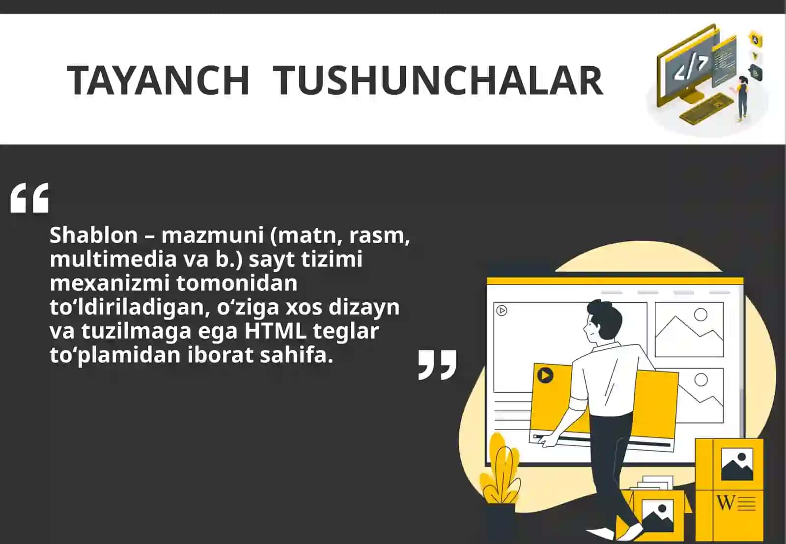 CMS (CONTENT MANAGEMENT SYSTEMS –KONTENTNI BOSHQARUV TIZIMLARI) 3