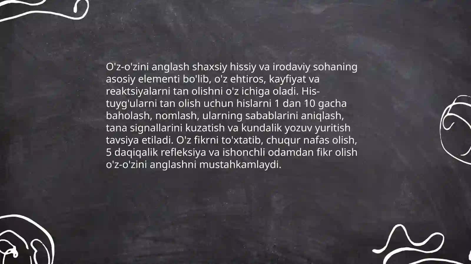 Shaxsiy xissiy va irodaviy sohasi 3