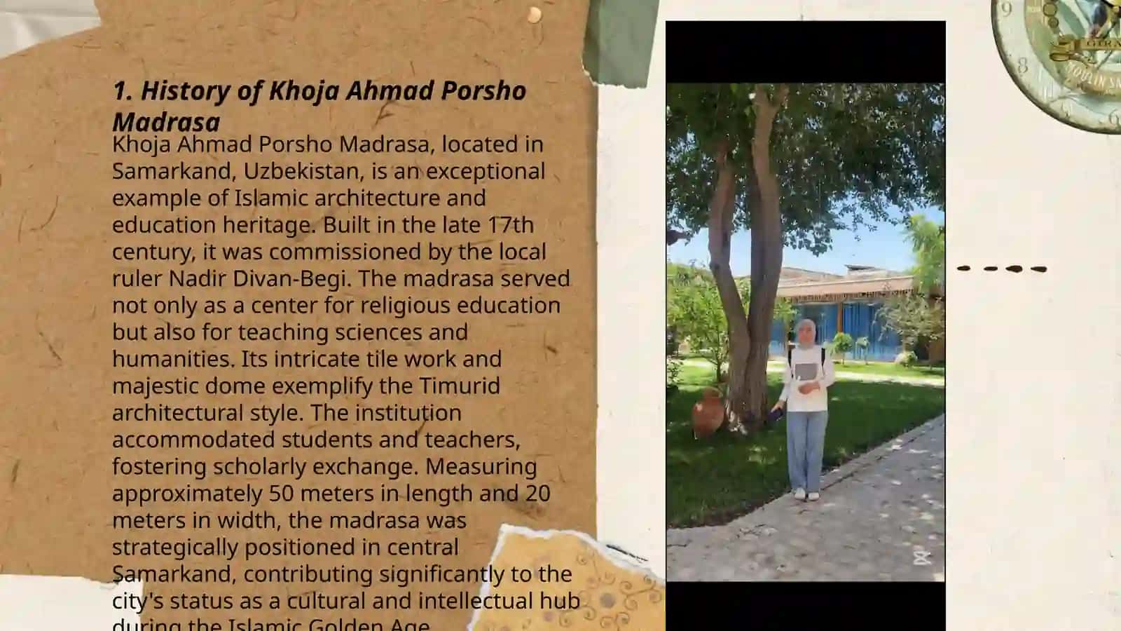 Khoja Ahmad Porsho Madrasa 3