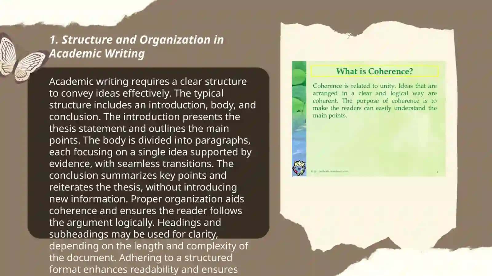 Coherence and cohesion in Academic Writing 3