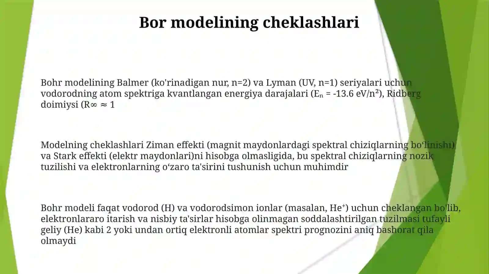 Vadarodatomspektri 3