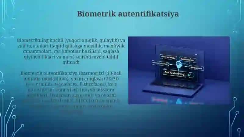 Biometrik autentifikatsiya 3
