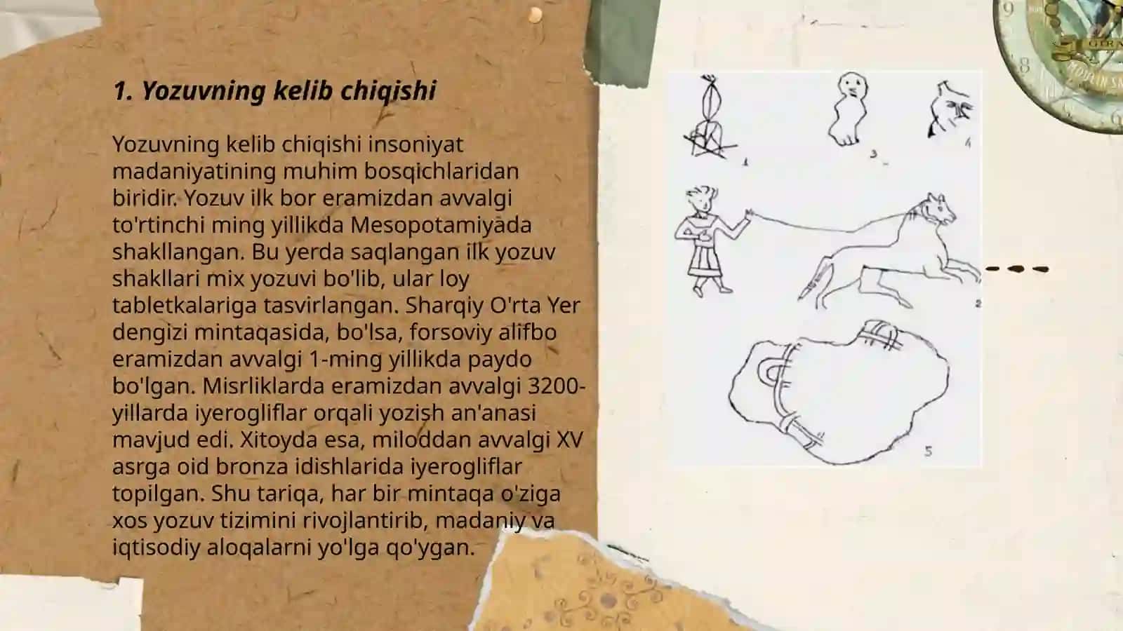 Yozuv va uning rivojlanish bosqichlari 3