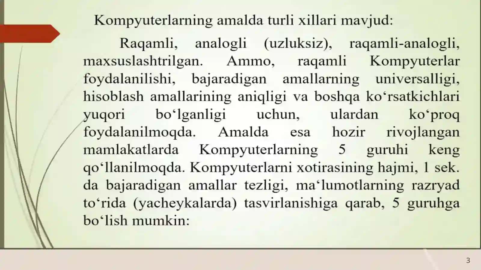 Zamonaviy shaxsiy kompyuter tashkilotuvchi qurilmalar 3