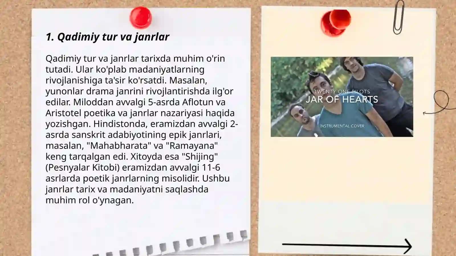 Qadimiy tur va janrlar 3