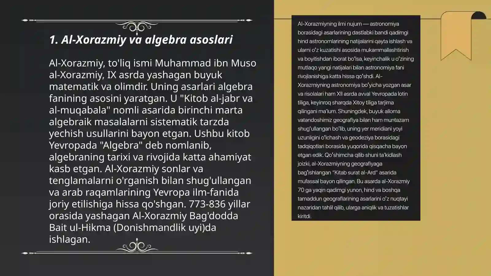 Al-Xorazmiyning matematika faniga oid izlanishlari 3