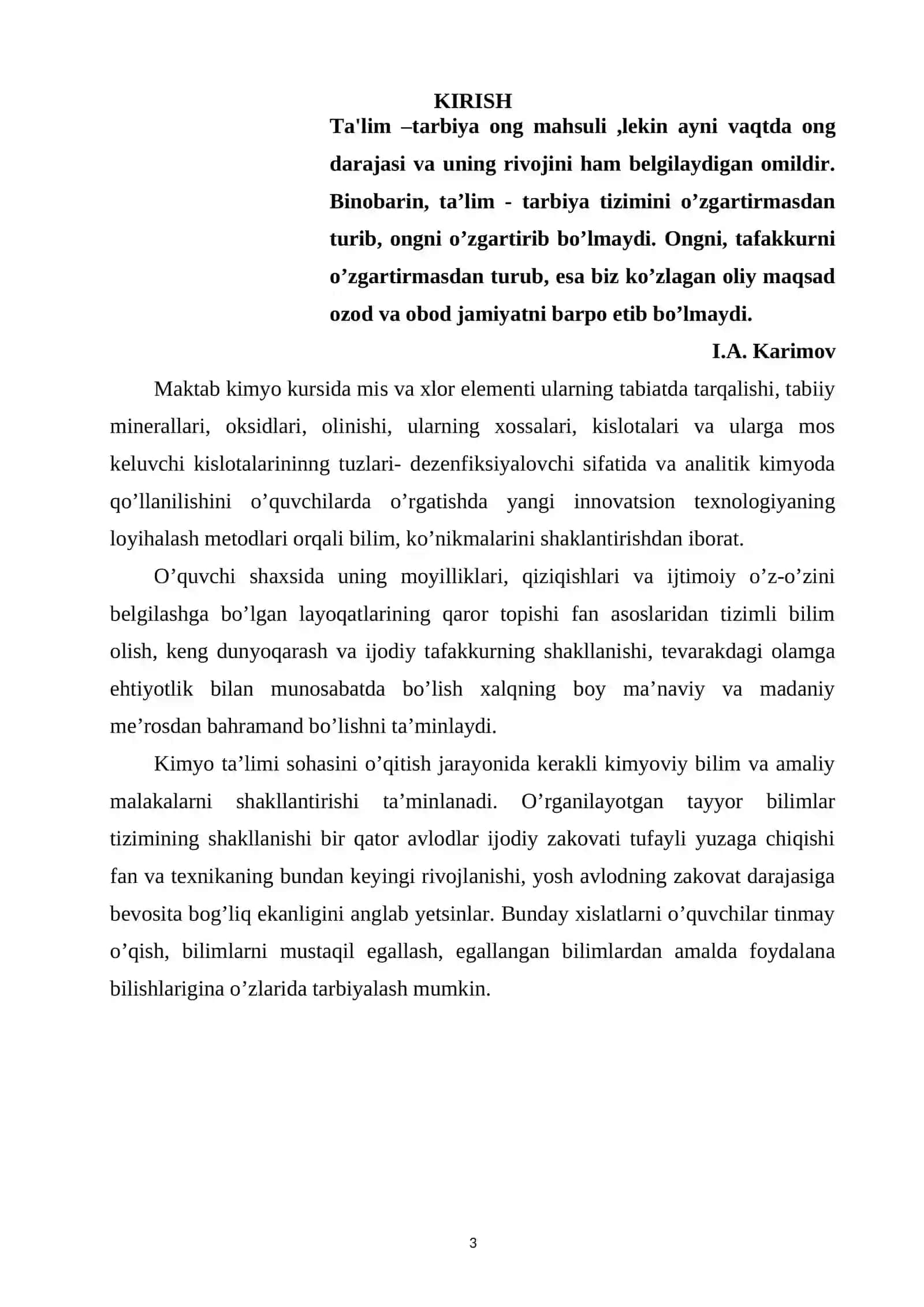 Mis (II) xlorid tuzining olinishi va xossalari 3