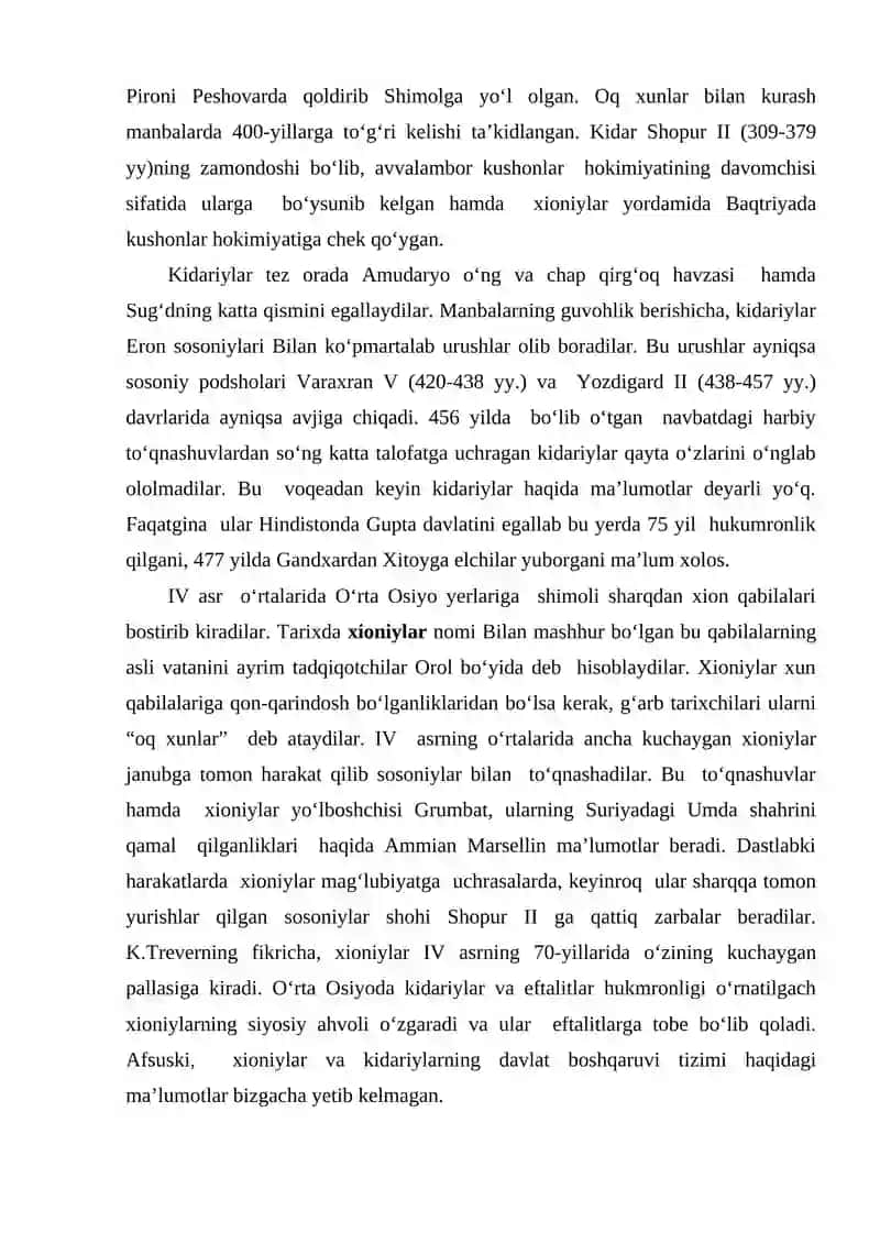 Ilk o‘rta asrlar davlatchiligi tarixi V-VIII asrlar 3