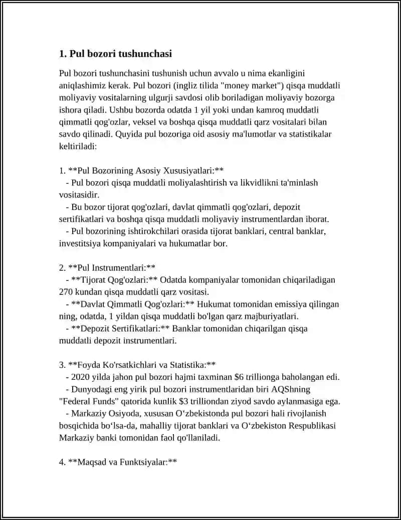PUL BOZORI INSTRUMENTLAR 3