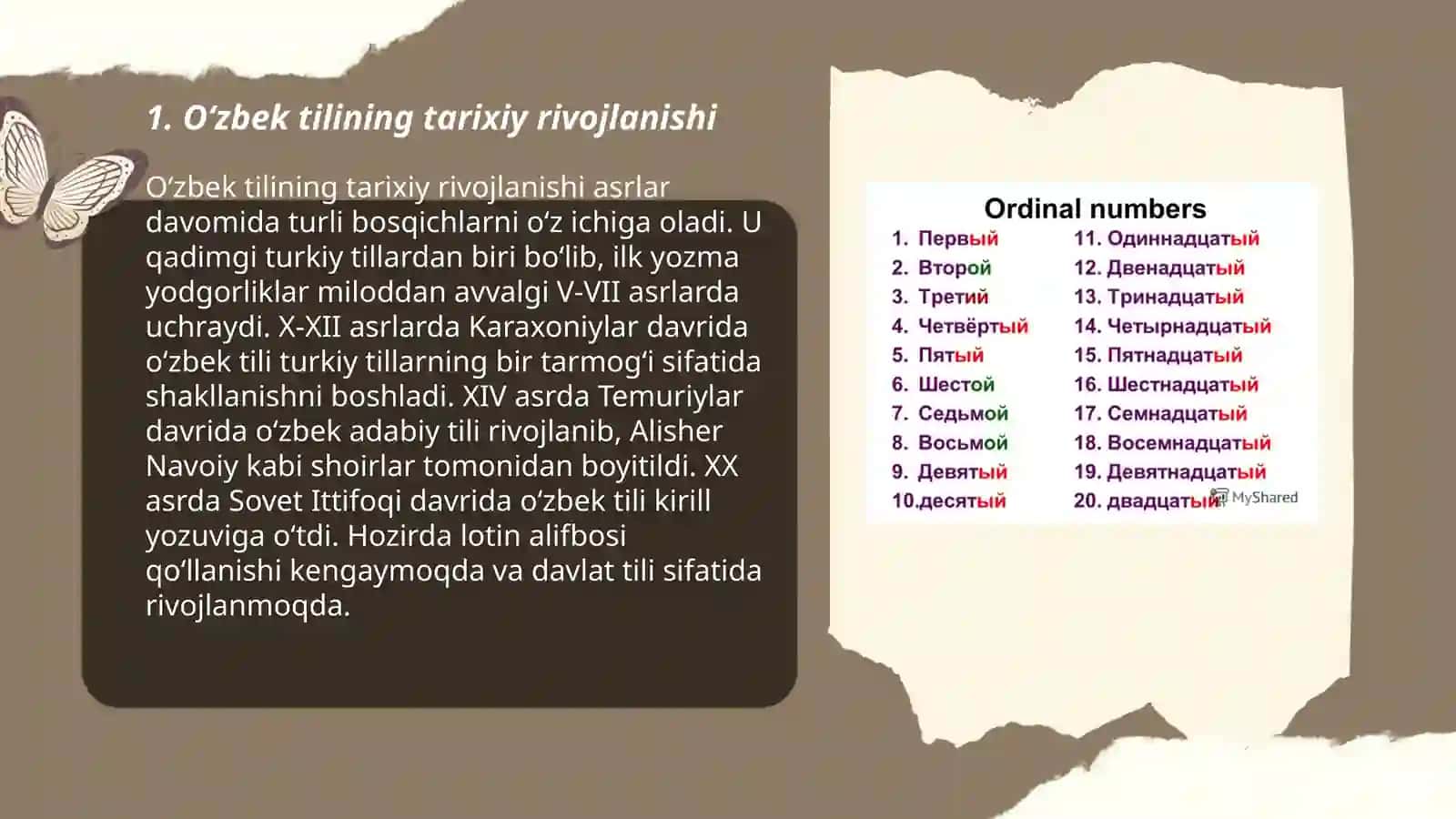Oʻzbek tilshunosligi va uning rivojlanish yòllari 3