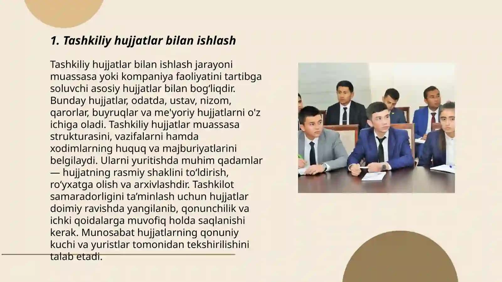 Tashkiliy hujjatlar 3