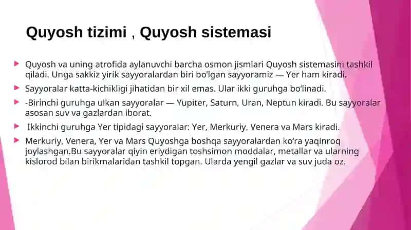 Quyosh sistemasi 3