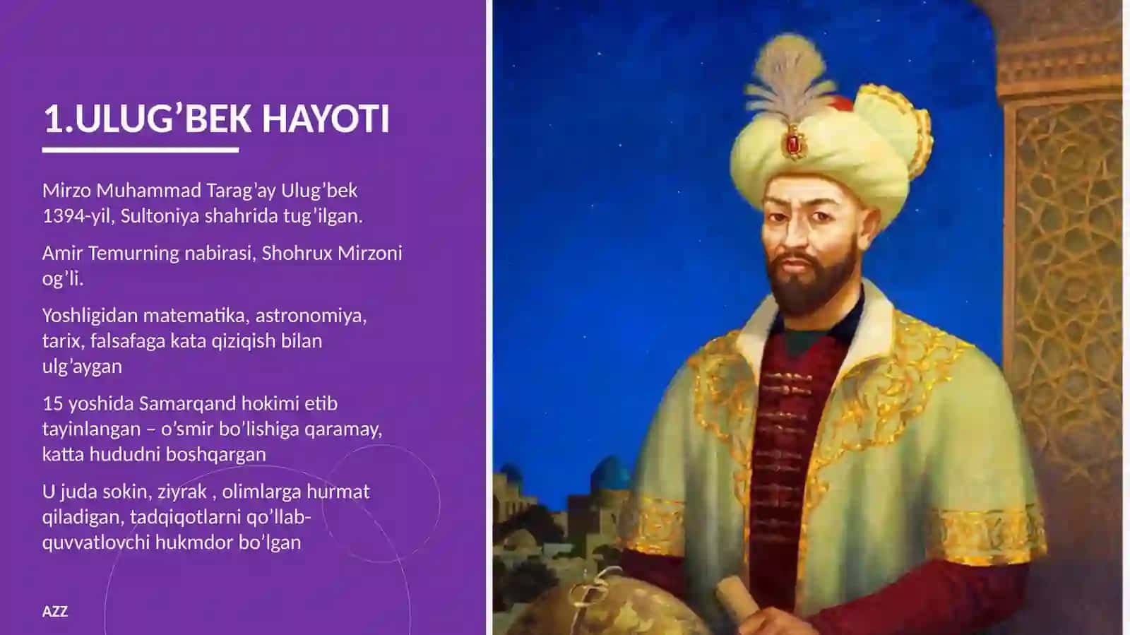 MirzoUlug’bek–davlatarbobi 3