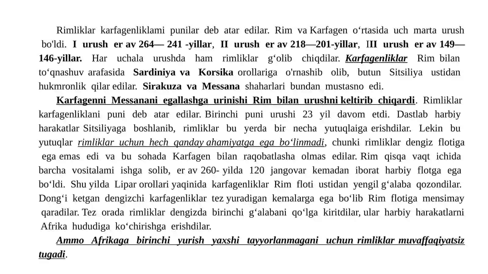 MIL. AVV. III-II ASRLARDA RIM RESPUBLIKASI 3