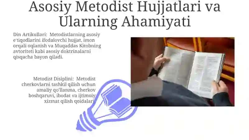 Asosiy Metodist Ta'limotiy Hujjatlari 3
