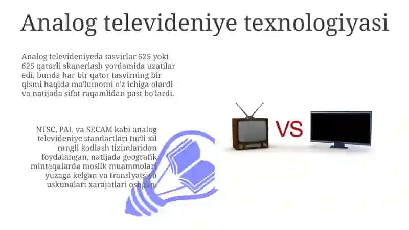 Analogdan raqamli televideniyega: evolyutsiya 3