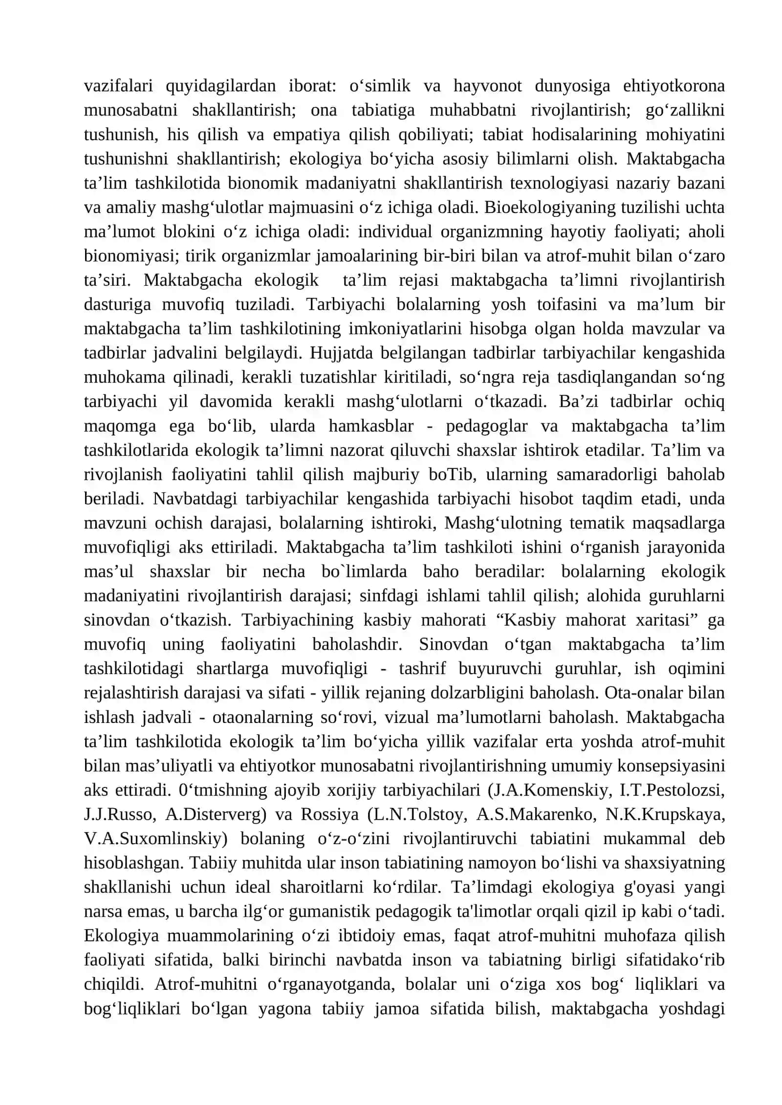 Tabiat bilan tanishtirish tamoyillari 3