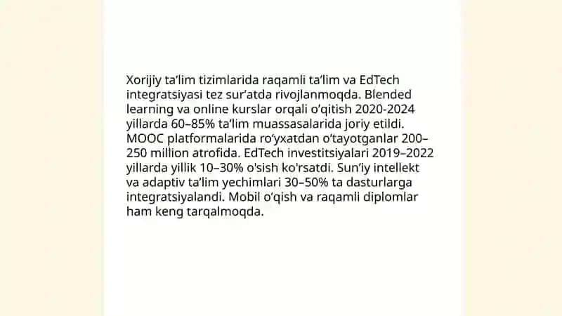 Xorijiy taʼlim tizimi tendensiyalari 3