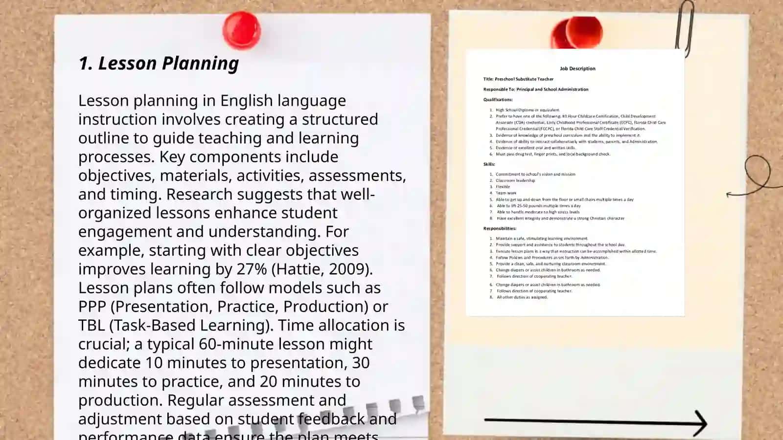 Lesson Planning in English Language Instruction 3