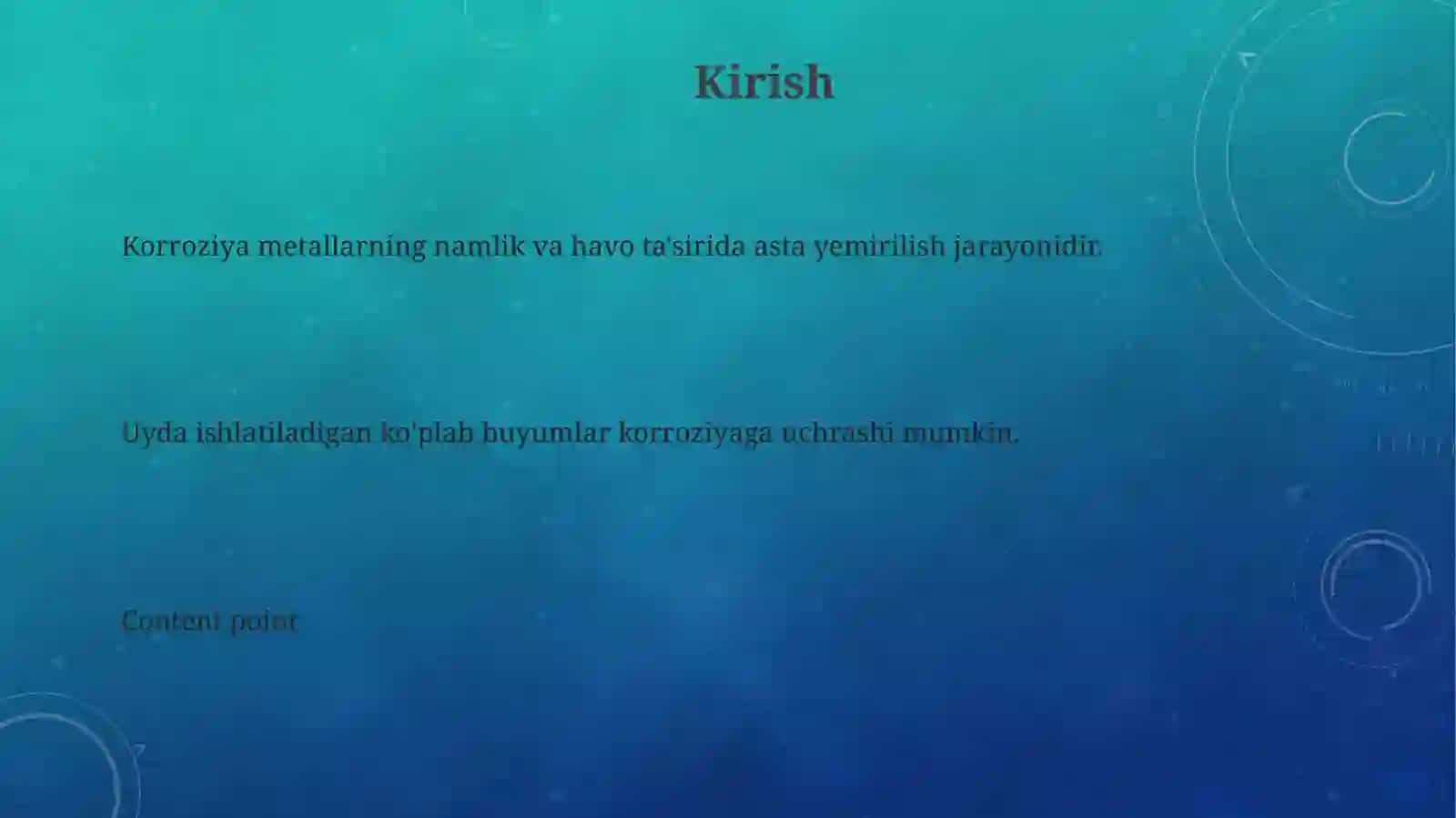 Uydakorrozinanikamaytirishyõllari 3