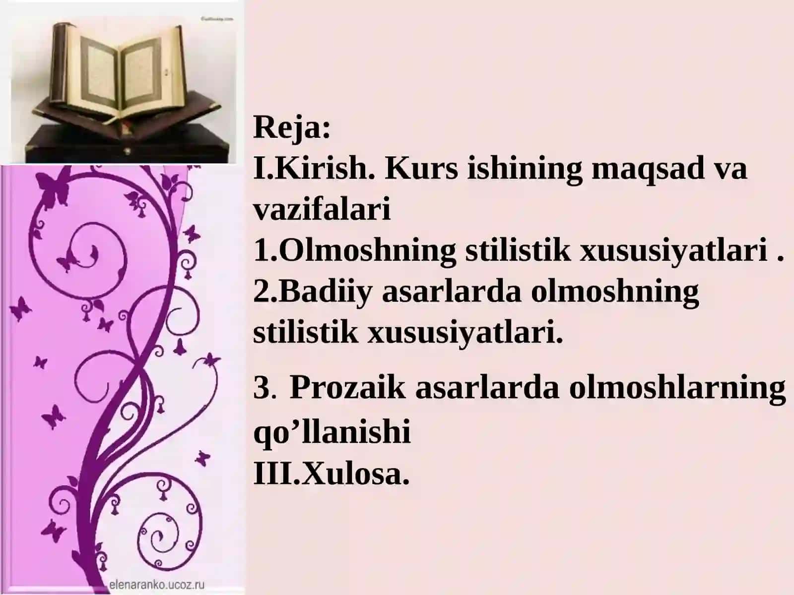 O'zbek tilida olmoshning stilistik xususiyatlari 3
