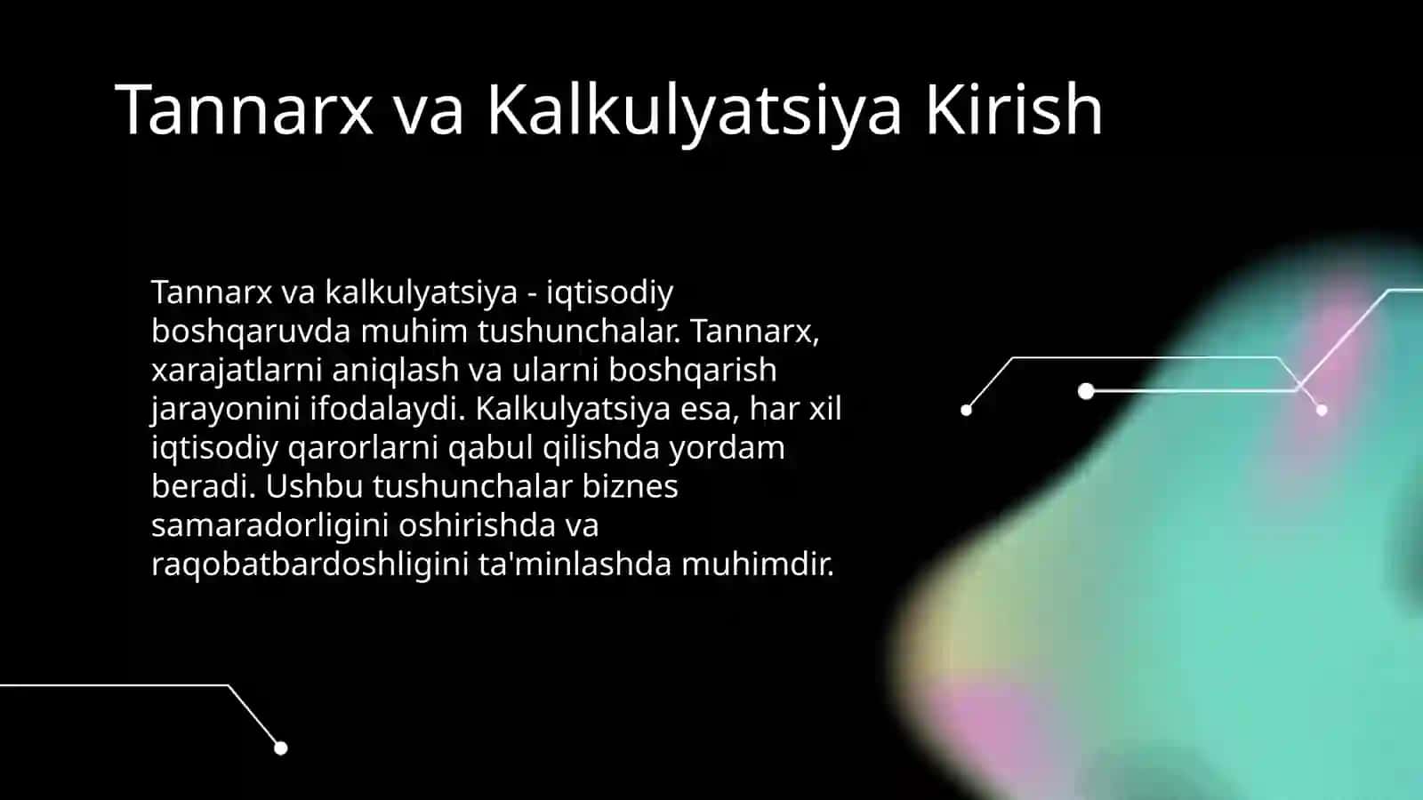 Tannarx va kalkulyatsiya tushunchi 3