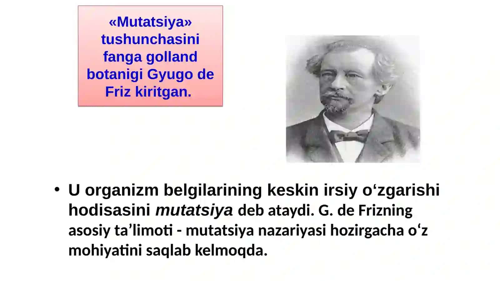 O'zgaruvchanlik va uning xillari 3