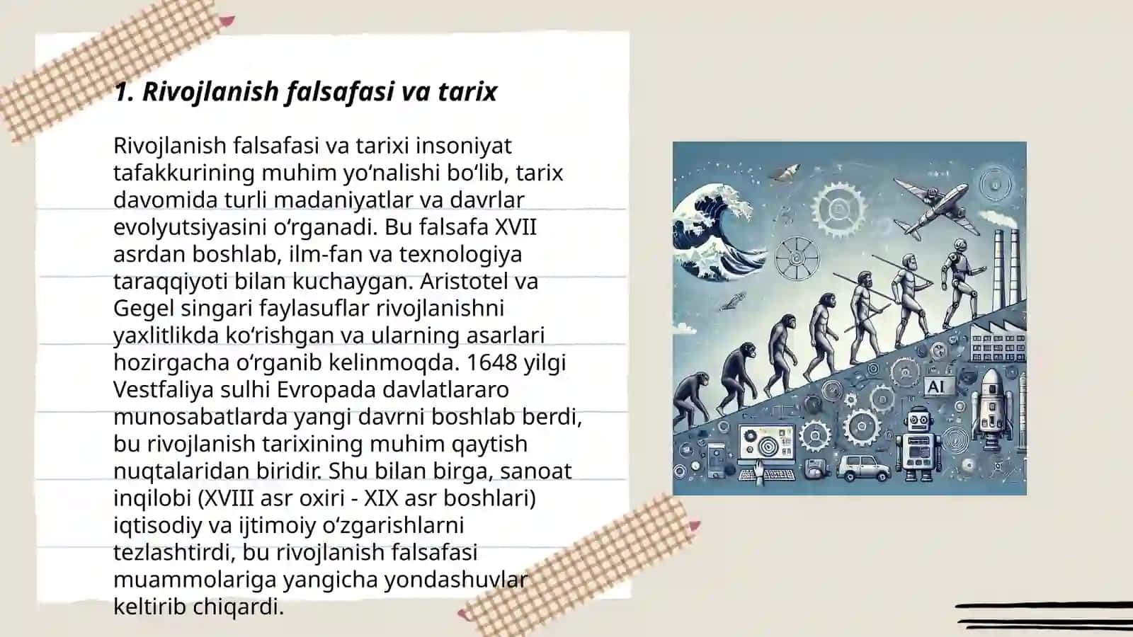 Rivojlanish falsafasi 3