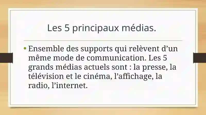 Médias de masse 3
