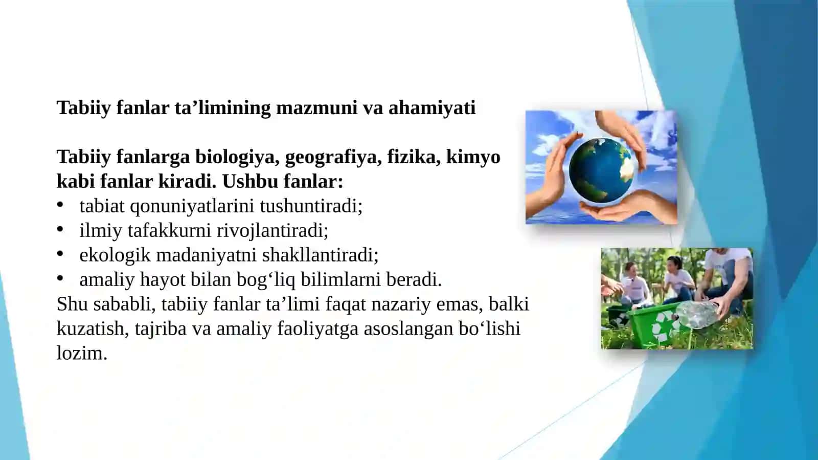 Tabiiy fanlar ta'limi 3