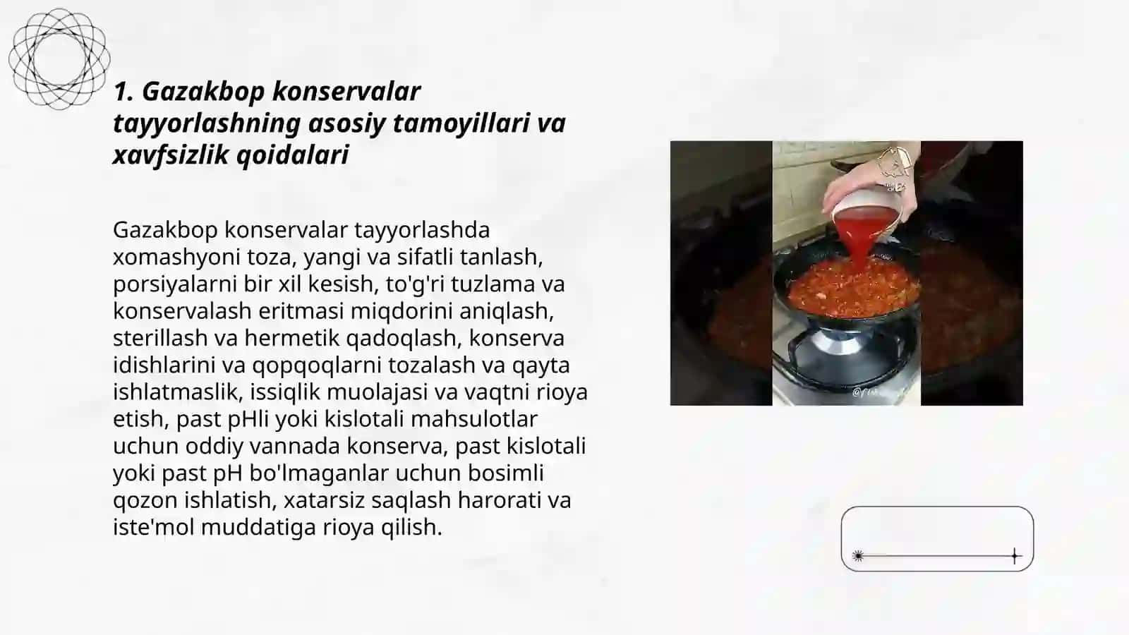 Gazakbop konservalar tayyorlash 3