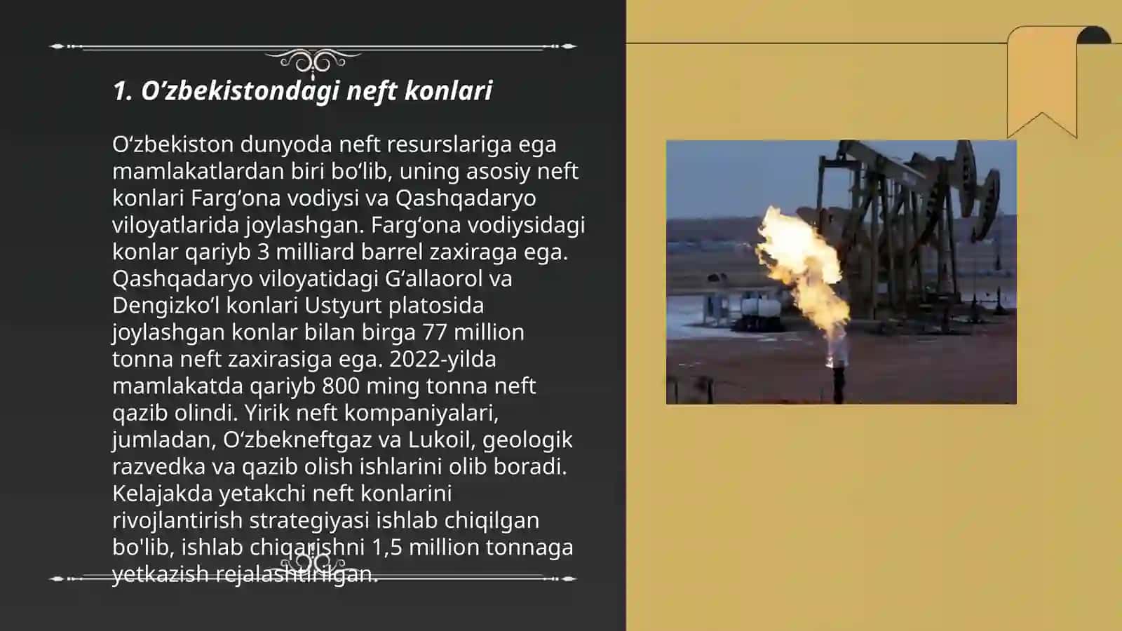 O’zbekistondagi neft zaxirasi 3
