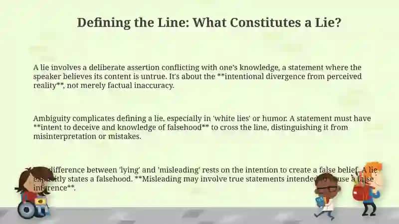 The Anatomy of a Lie 3