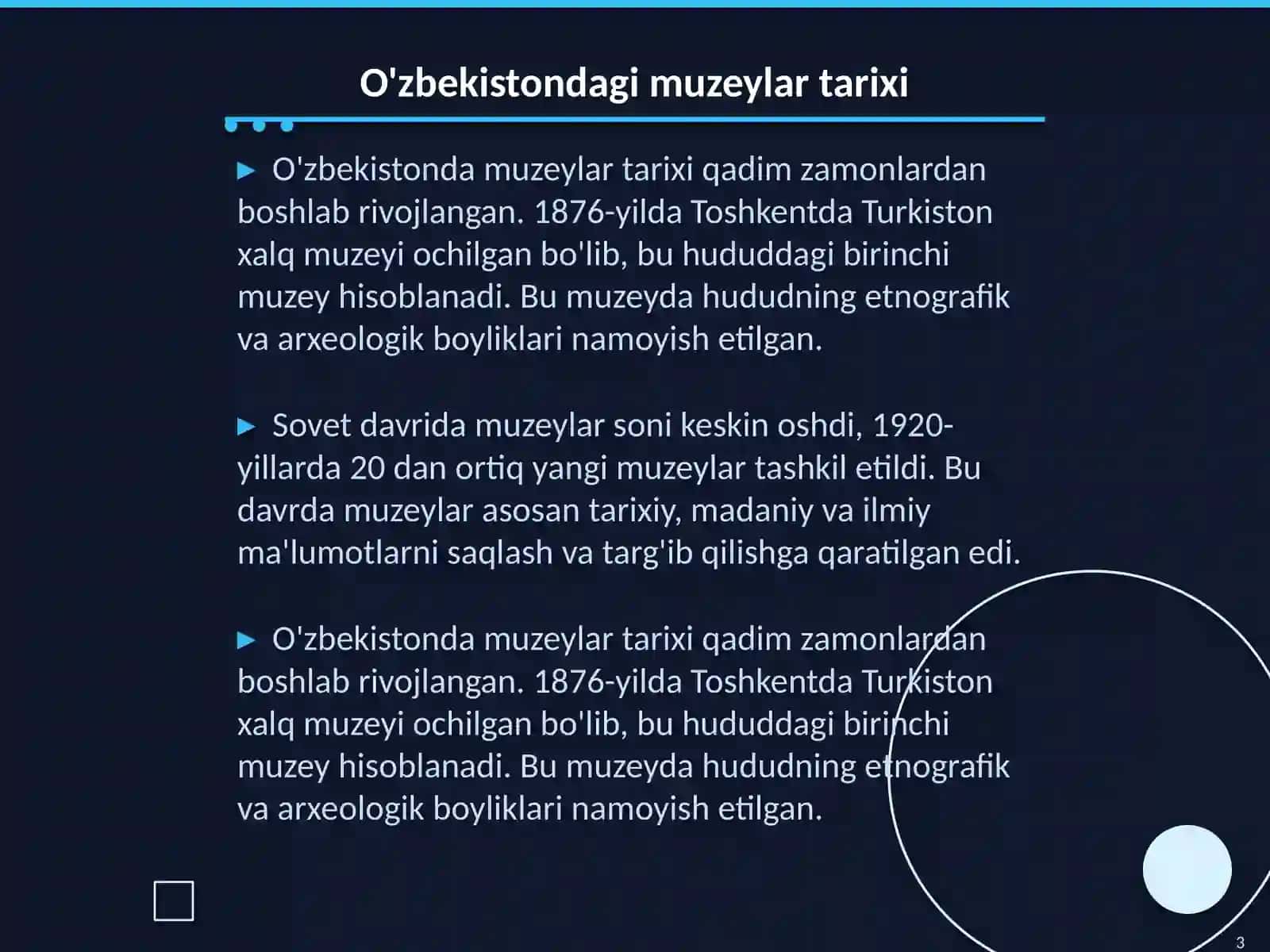 O'zbekistondagi muzeylar tarixi 3