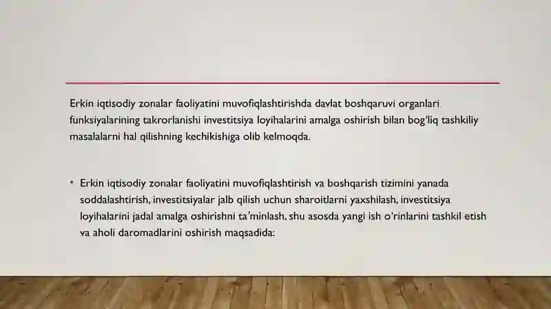 Erkin iqtisodiy zonalar 3